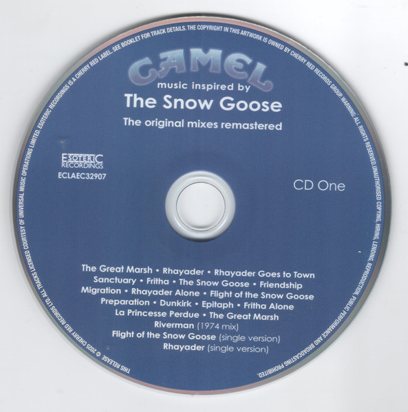 CAMEL - MUSIC INSPIRED BY THE SNOW GOOSE - Imagen 3