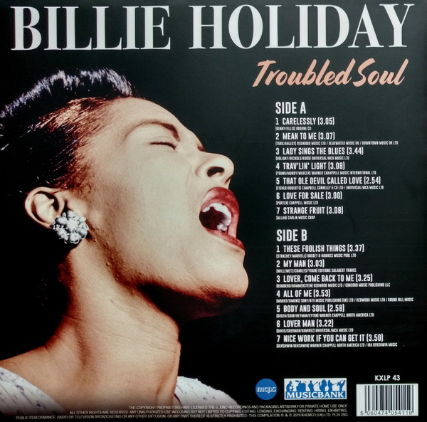 BILLIE HOLIDAY - TROUBLED SOUL - Imagen 2