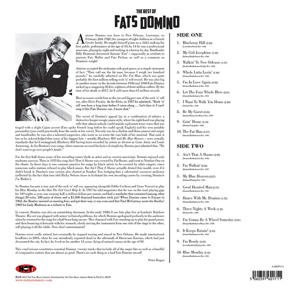 FATS DOMINO - THE BEST OF - Imagen 2