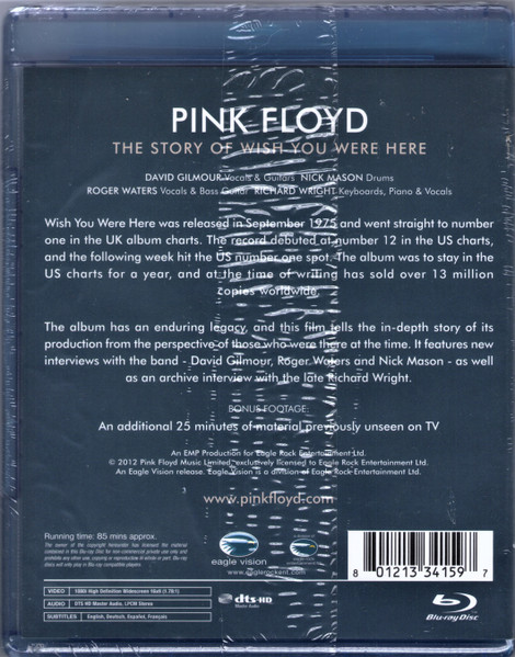 PINK FLOYD - THE STORY OF WISH YOU WERE HERE - Imagen 2