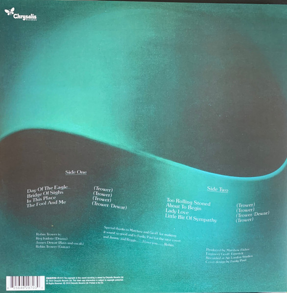 ROBIN TROWER - BRIDGE OF SIGHS - Imagen 2