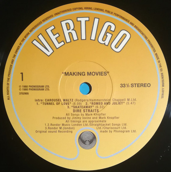 DIRE STRAITS - MAKING MOVIES - Imagen 2