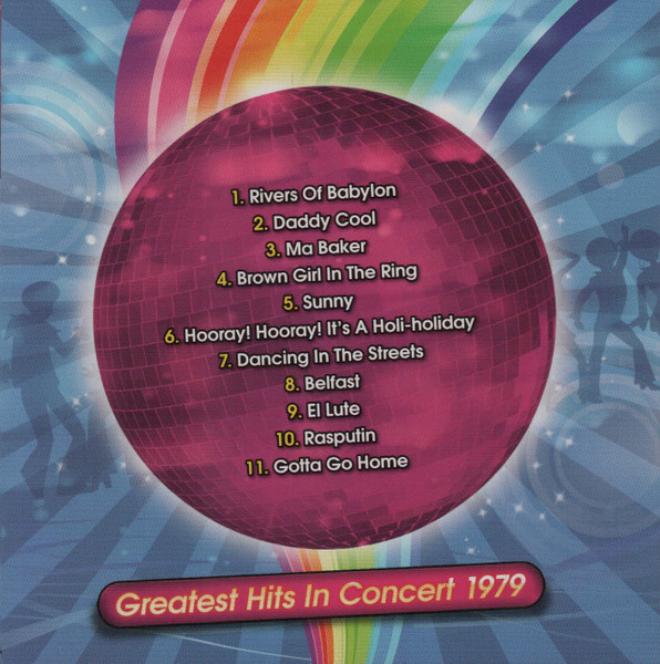 BONEY M - GREATEST HITS IN CONCERT 1979 - Imagen 2