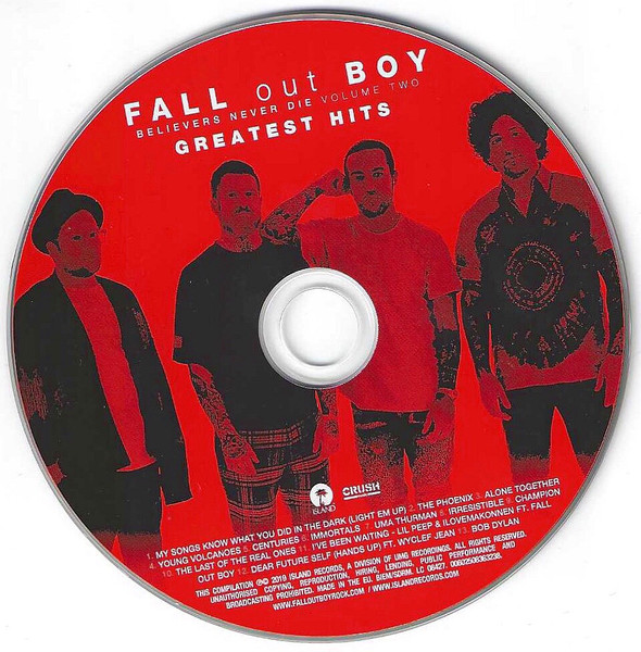 FALL OUT BOY - BELIEVERS NEVER DIE - VOLUME TWO - Imagen 2