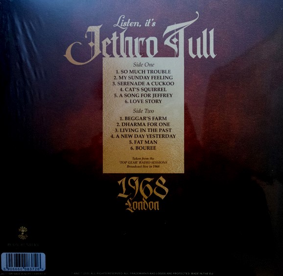 JETHRO TULL - LISTEN ITS JETHRO TULL IN LONDON 1968 - Imagen 2