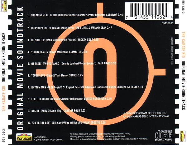 THE KARATE KID - SOUNDTRACK - Imagen 3