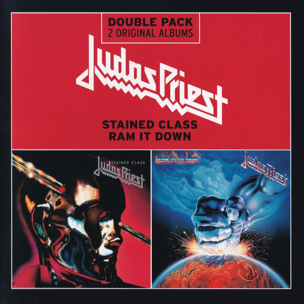JUDAS PRIEST - DOUBLE PACK STAINED CLASS / RAM IT DOWN
