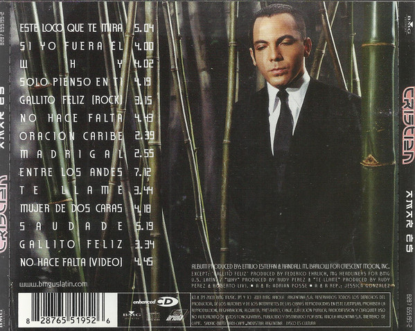 CRISTIAN CASTRO - AMAR ES - Imagen 2