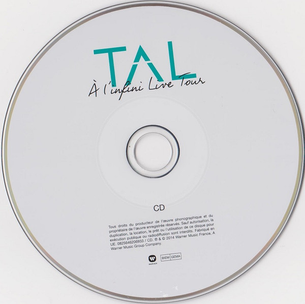 TAL - A LINFINI LIVE TOUR - EDITION COLLECTOR LIMITEE - Imagen 4