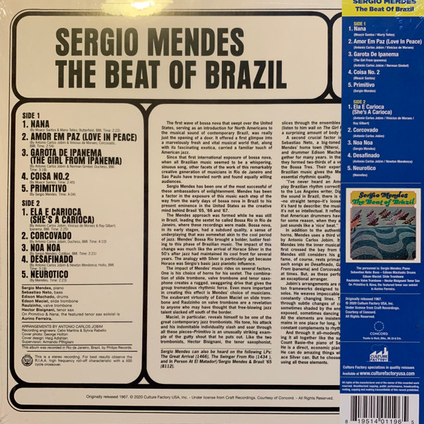 SERGIO MENDES - THE BEAT OF BRAZIL - Imagen 2