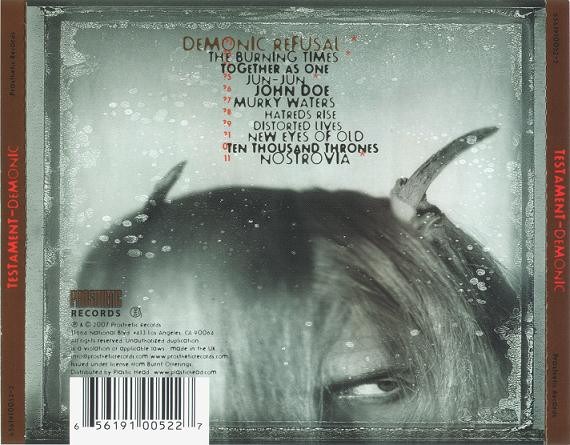 TESTAMENT - DEMONIC - Imagen 2