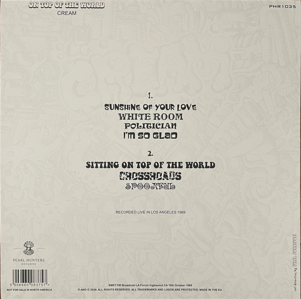 CREAM - ON TOP OF THE WORLD - Imagen 2