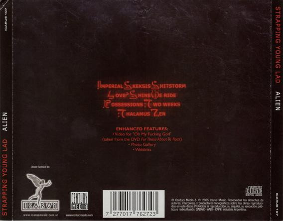 STRAPPING YOUNG LAD - ALIEN - Imagen 3