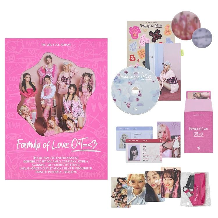 TWICE - FORMULA OF LOVE O+T=<3 - THE 3er FULL ALBUM