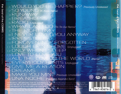 THE CORRS - BEST OF THE CORRS - Imagen 2