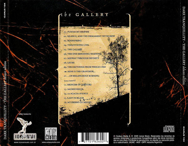 DARK TRANQUILLITY - THE GALLERY DELUXE EDITION - Imagen 2