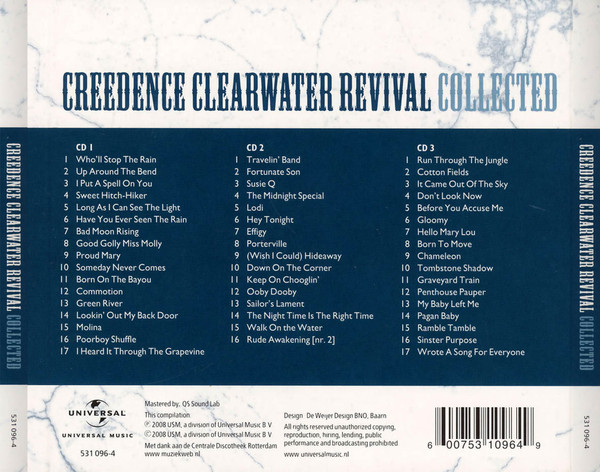 CREEDENCE CLEARWATER REVIVAL - COLLECTED - Imagen 3