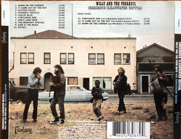 CREEDENCE CLEARWATER REVIVAL - WILLY AND THE POOR BOYS - Imagen 3