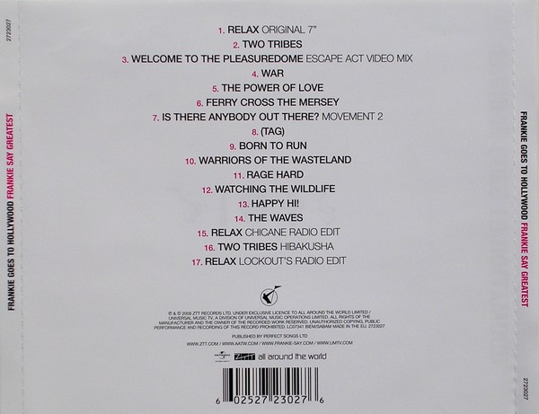 FRANKIE GOES TO HOLLYWOOD FRANKIE SAY GREAT - Imagen 2