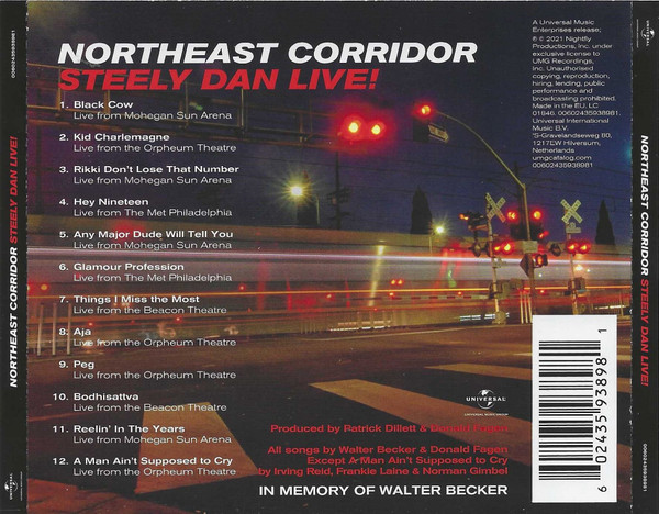 STEELY DAN - NORTHEAST CORRIDOR: STEELY DAN LIVE - Imagen 2