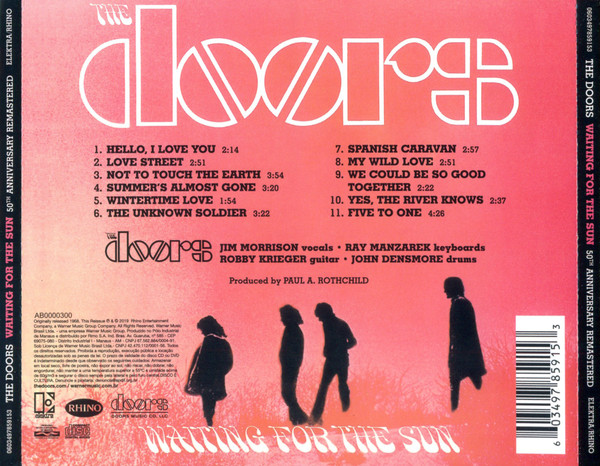 THE DOORS - WAITING FOR THE SUN - 50th ANNIVERSARY - Imagen 2