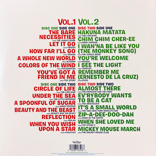 DISNEY ULTIMATE HITS - VOL 1 & 2 - Imagen 2