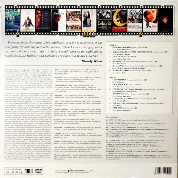 SWING IN THE FILMS OF WOODY ALLEN - SOUNDTRACKS - Imagen 2