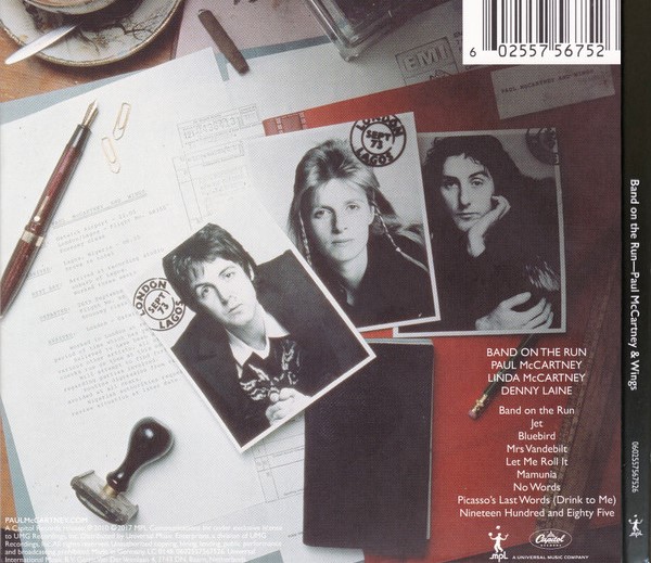 PAUL MACCARTNEY & THE WINGS - BAND THE RUN - Imagen 3