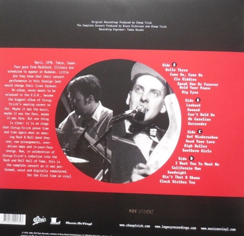 CHEAP TRICK - AT BUDOKAN - Imagen 2