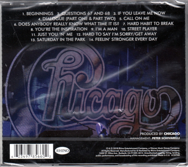 CHICAGO - GREATEST HITS LIVE - Imagen 2