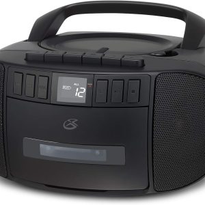 RADIO BOOMBOX CD/CASSETTE - PORTATIL AM/FM - GPX BCA209B