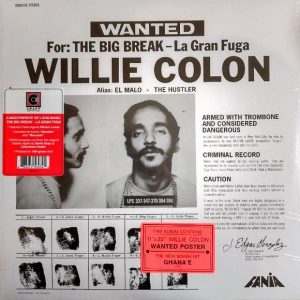 WILLIE COLON - WANTED BY FBI / THE BIG BREAK - LA GRAN FUGA