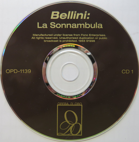 BELLINI / MARIA CALLAS - CESARE VALLETI & LEONARD BERNSTEIN - LA SONNAMBULA - Imagen 2