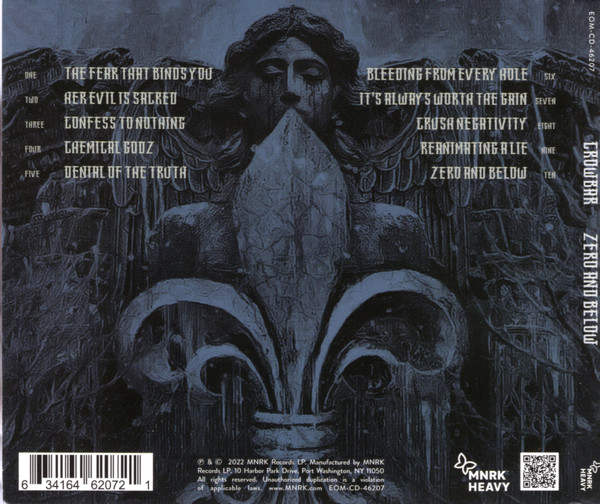 CROWBAR - ZERO AND BELOW - Imagen 2