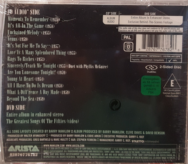 BARRY MANILOW - THE GREATEST SONGS OF THE FIFTIES - Imagen 2