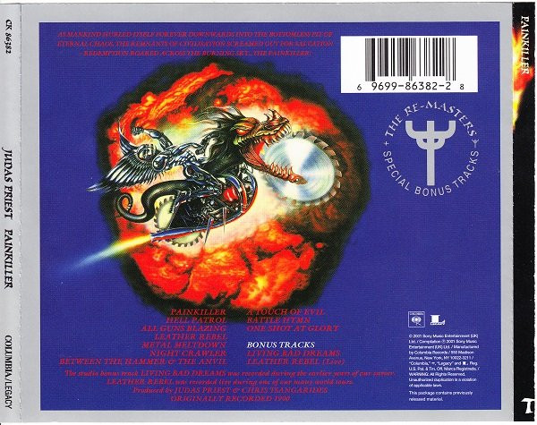 JUDAS PRIEST - PAINKILLER - Imagen 3