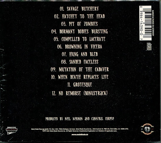 CANNIBAL CORPSE - GORE OBSESSED - Imagen 2