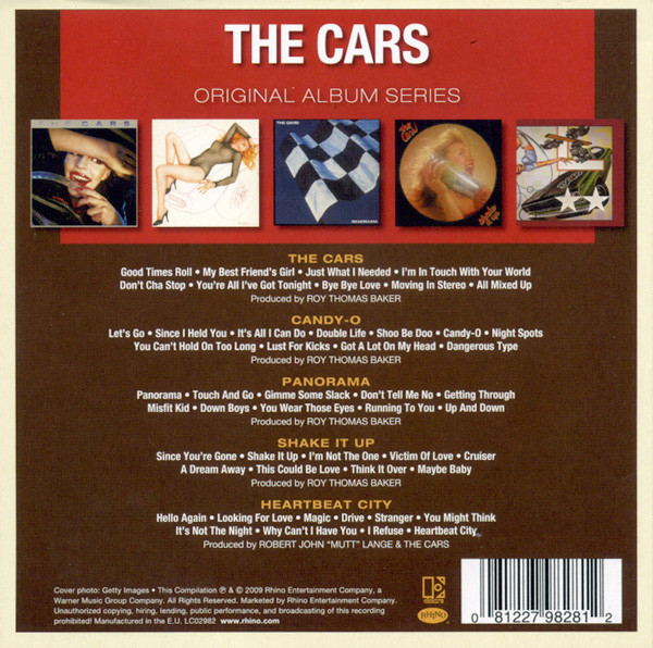 THE CARS - ORIGINAL ALBUM SERIES - Imagen 2