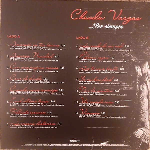 CHAVELA VARGAS - POR SIEMPRE - Imagen 2