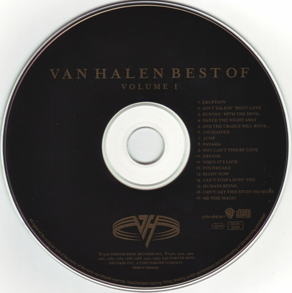 VAN HALEN - BEST OF VOLUME 1 - Imagen 2