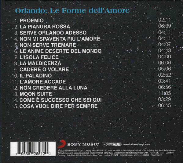 BANCO DEL MUTUO SOCCORSO - ORLANDO - LE FORME DELL AMORE - LIMITED EDITION - Imagen 3