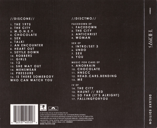 THE 1975 - THE 1975 - DELUXE EDITION - Imagen 2