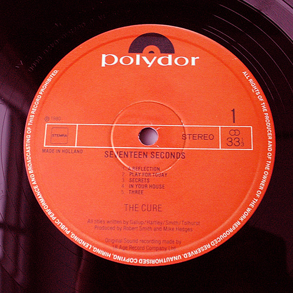 THE CURE - SEVENTEEN SECONDS - Imagen 2