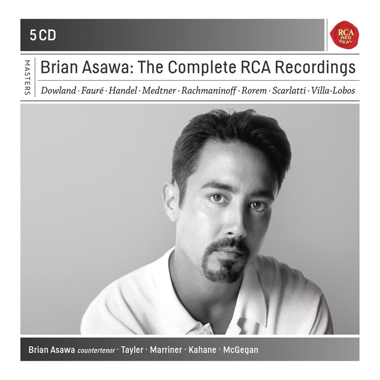 DOWLAND / FAURE / HANDEL / BRIAN ASAWA - THE COMPLETE RCA RECORDINGS