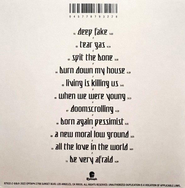 ARCHITECTS - THE CLASSIC SYMPTOMS OF A BROKEN SPIRIT - Imagen 2