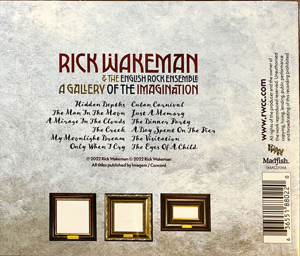 RICK WAKEMANN & THE ENGLISH ROCK ENSEMBLE - A GALLERY OF THE IMAGINATION - Imagen 2