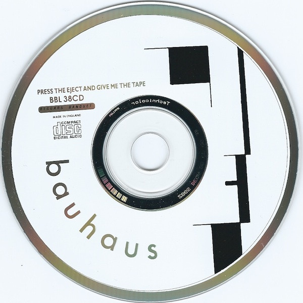 BAUHAUS - PRESS EJECT AND GIVE ME THE TAPE - Imagen 2