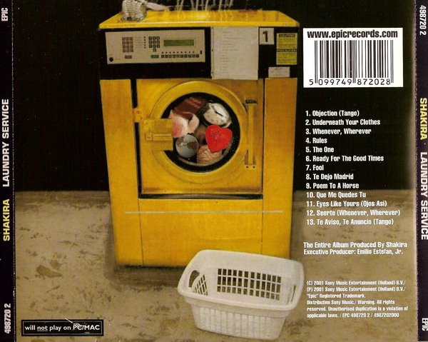 SHAKIRA - LAUNDRY SERVICE - Imagen 2