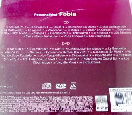 FOBIA - PERSONALIDAD - Imagen 4