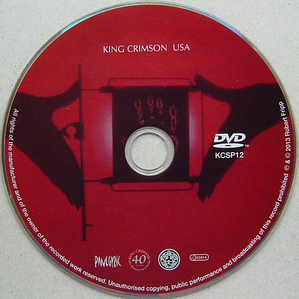 KING CRIMSON - USA - 40th ANNIVERSARY SERIES - Imagen 2